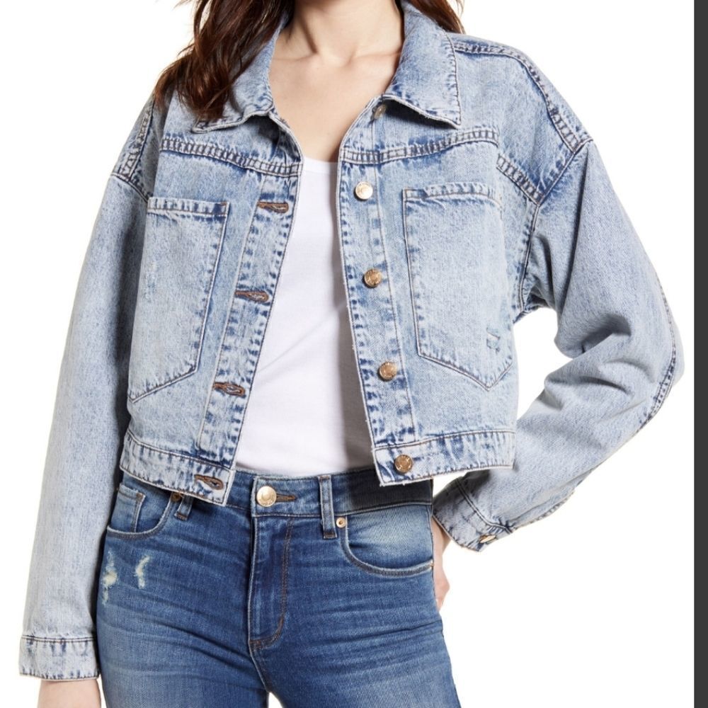 STS Blue Alice Crop Denim Jacket - NEW